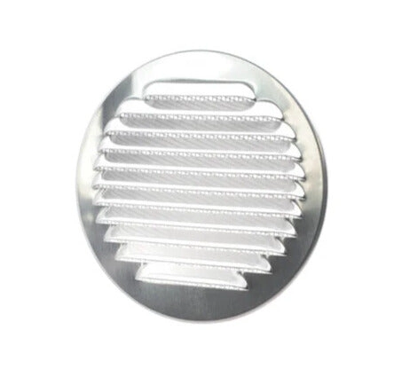 pro Wetterschutzgitter rund, NW 125, Aluminium gepresst