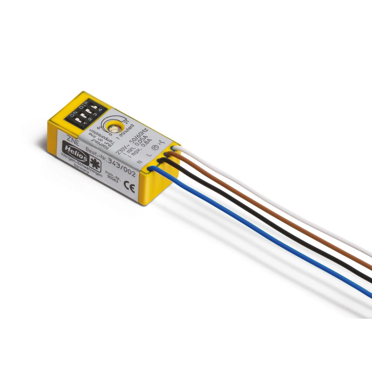 Helios ZNE, Elektron. Nachlaufschalter mit variabler Nachlaufzeit HE/ZNE