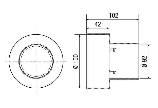 Maico Valve adapter MF-A90