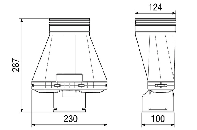Maico Adapter MA-AD1-90