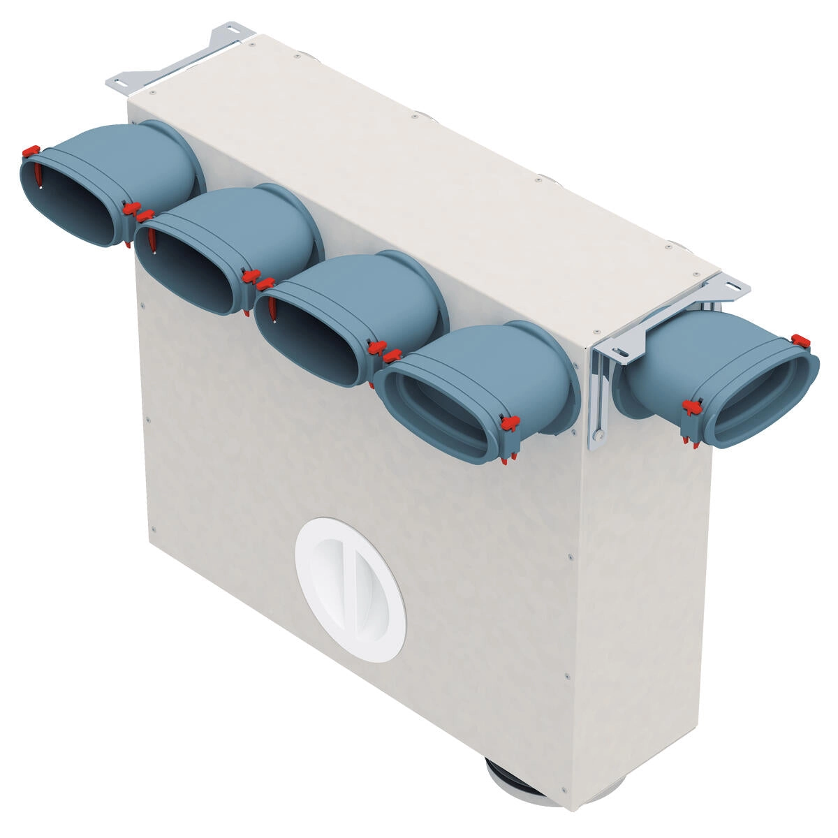Helios FlexPipe Multi-Verteilerkasten FRS-MVK 4+1-51/125