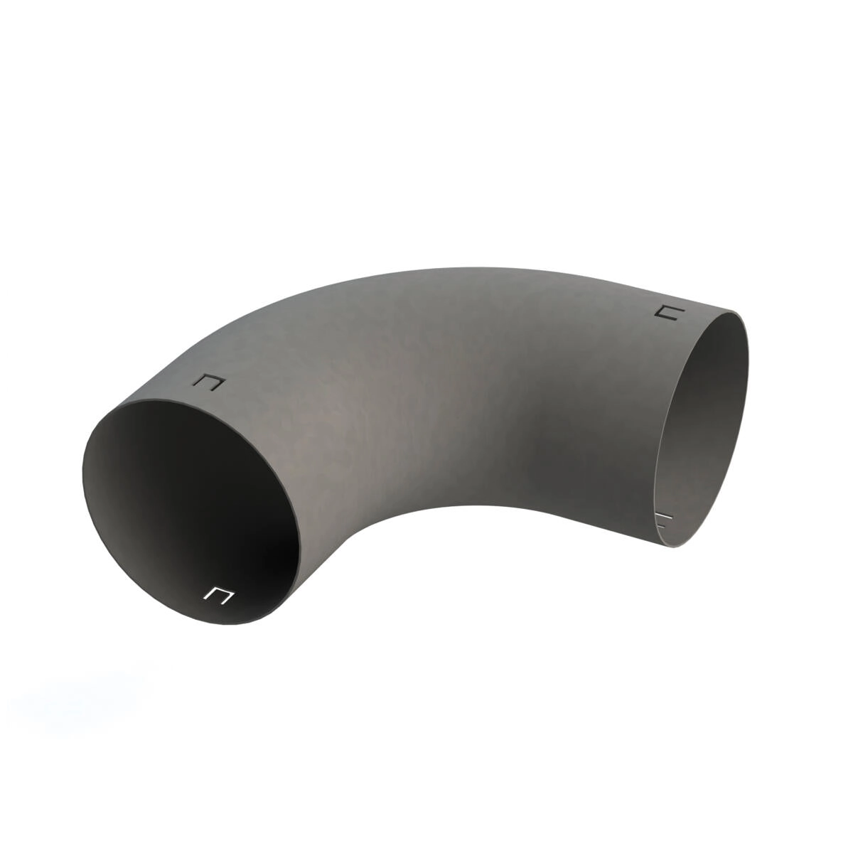 Helios FlexPipe Kurz-Bogen 90° FRS-B 75