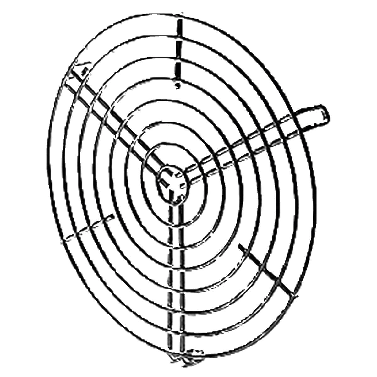 Helios SGR 250, Schutzgitter zu Rohrdurchm. 250 mm HE/SGR/250