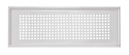 Zehnder Design-Gitter CLF, Torino, weiß, 350 x 130 mm