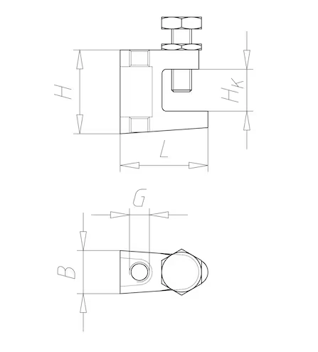 Würth Trägerklammer M10