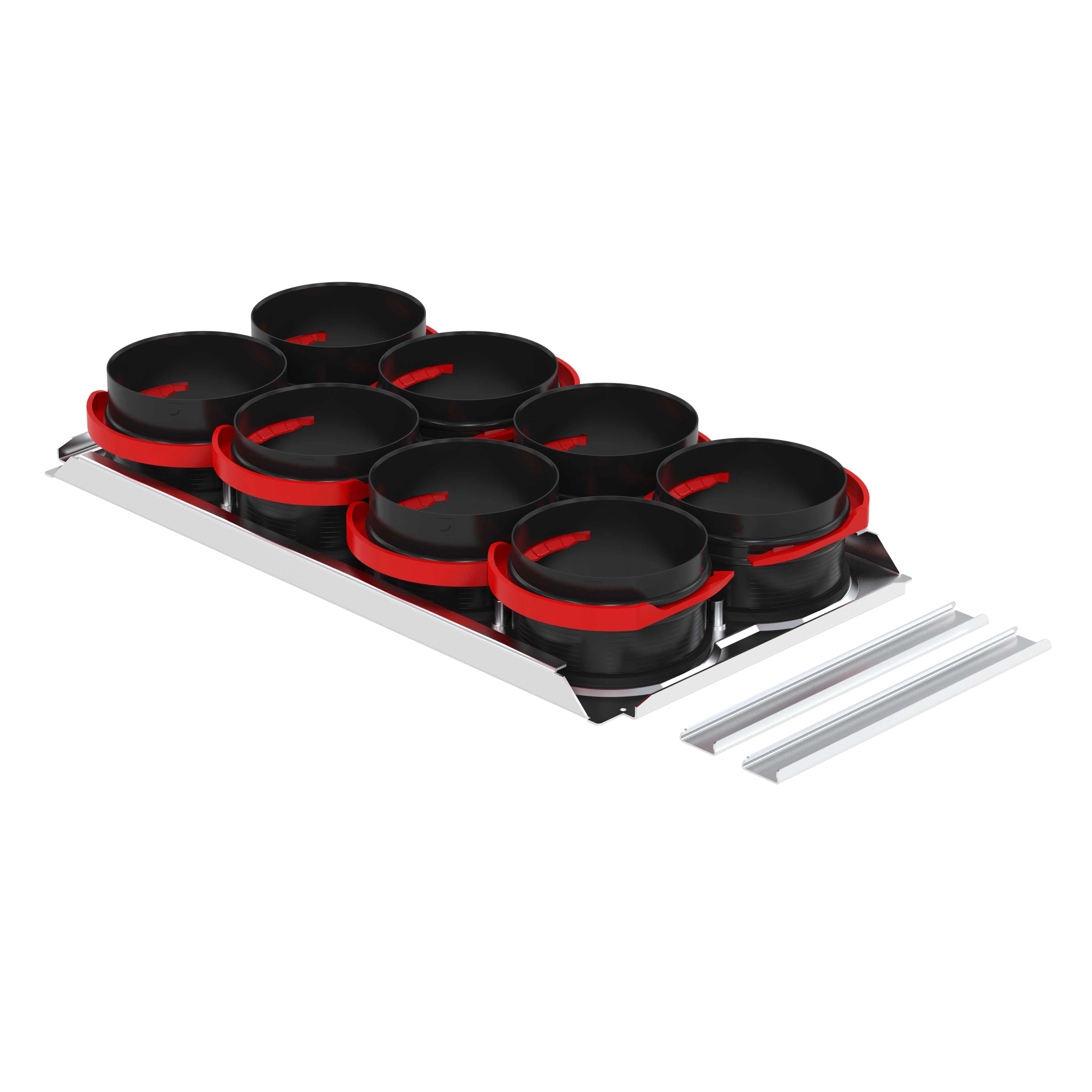 Zehnder Montageplatte CW-M 420-8DN90/P inklusive Klemmleisten