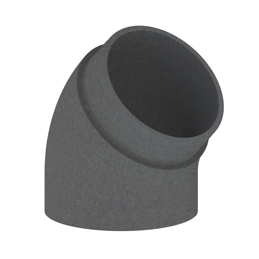Zehnder Comfopipe Compact Bend 125 45° Diameter 155 / 125 mm