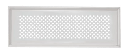 Zehnder Design grille CLF, Pisa, white, 350 x 130 mm