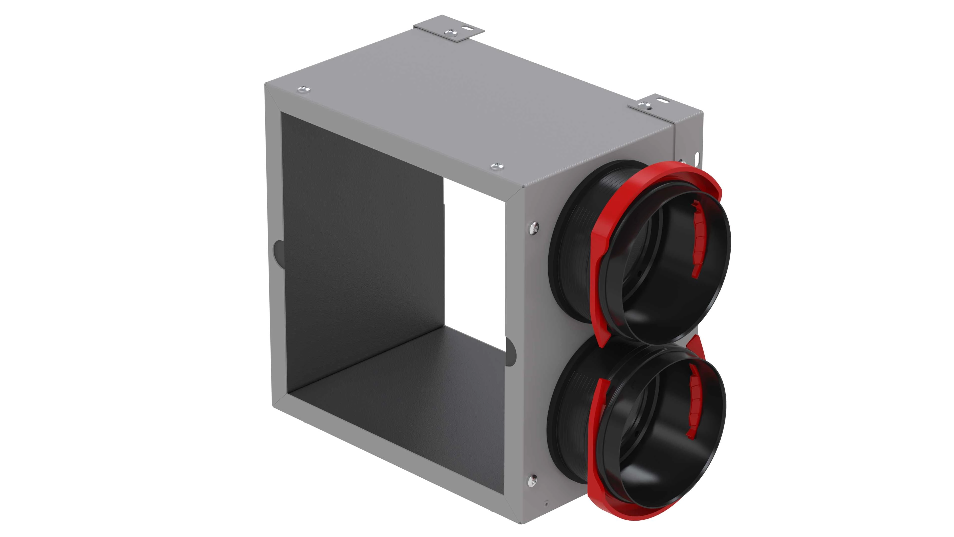 Zehnder Erweiterungs-Modul 2-fach, 2 x 90 zu Modul-Verteilkasten