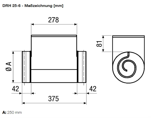 Maico Elektro-Lufterhitzer DRH 25-6 MA/DRH/25-6