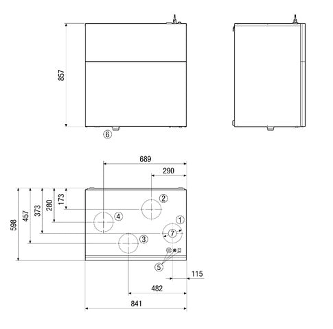 Maico Zentrales Lüftungsgerät WS 470 BRET