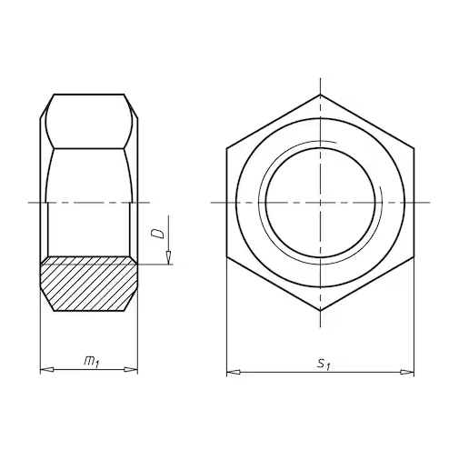 Würth Sechskantmutter M12