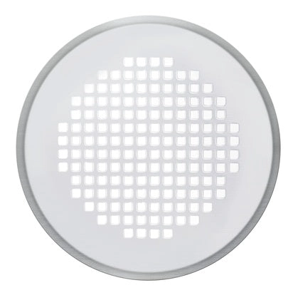 Zehnder Design-Gitter CLRF / TVA, Torino, Edelstahl, Durchmesser 160 mm, inklusive Filter
