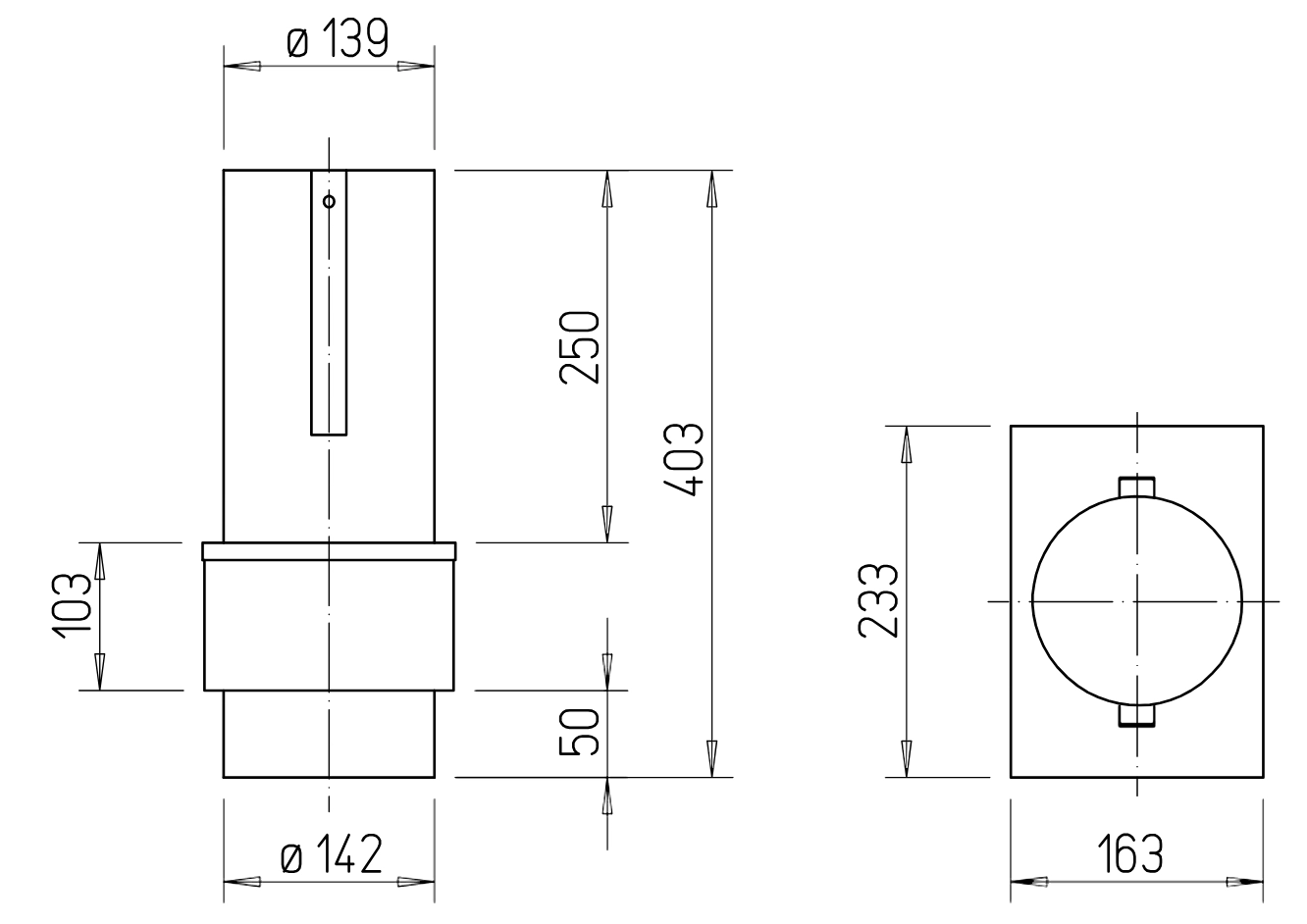 Helios Fire-protection ceiling barrier ELS-D 140