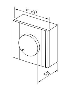 Helios Drehzahl-Potentiometer mit Betriebsanzeige PA 24