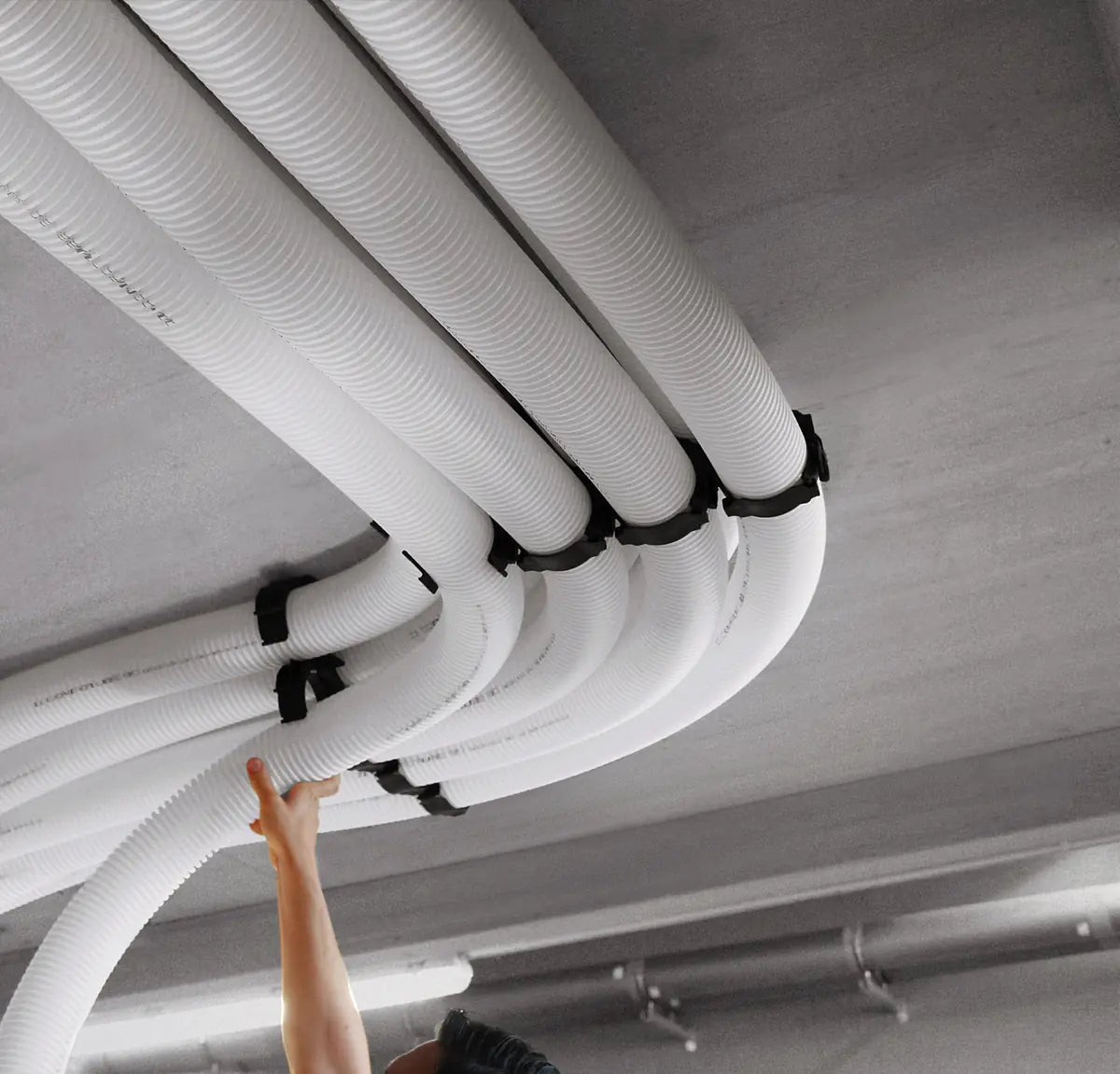 Zehnder Lüftungsrohr ComfoTube Flow 75, 50 m Rolle