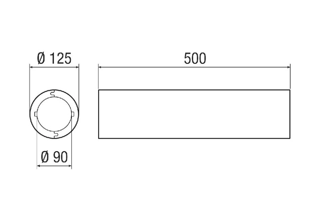 Maico Wall sleeve WW 90