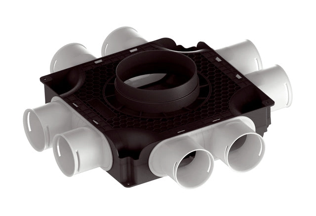 Maico compact Air distributor made of Plastic, 8-compartment MA-FV8-75