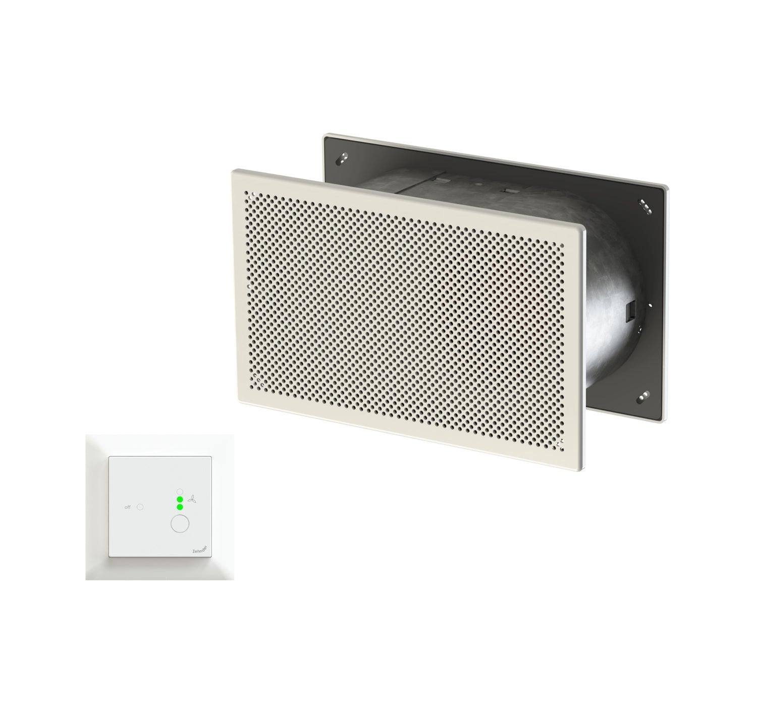 Zehnder Sound-attenuating active Transfer-air element ComfoDuct Activo S60