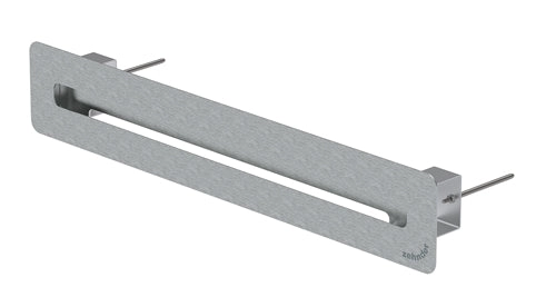 Zehnder Schlitzdurchlass ComfoGrid Linea 400 Inox, Länge 436 mm, Edelstahl