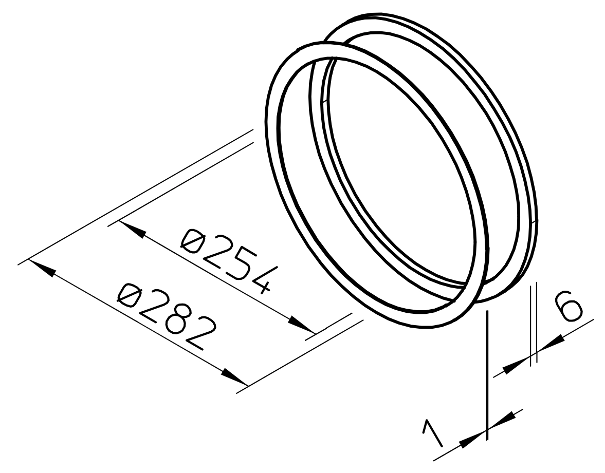 Helios Distanzringe DR 225