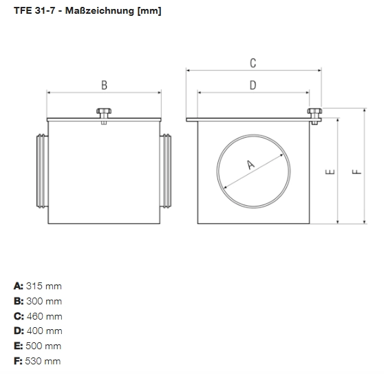 Maico Luftfilter TFE 31-7