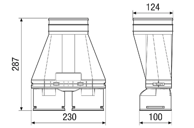 Maico Adapter MA-AD2-90