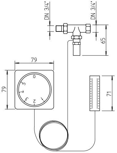 Helios Regelung für Warmwasserheizregister WHST 300 T38
