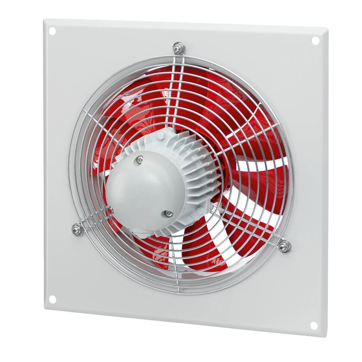 Helios HQD 250/4, Axial-Hochleistungsventilator 3-PH, mit Gitter HE/HQD/250/4