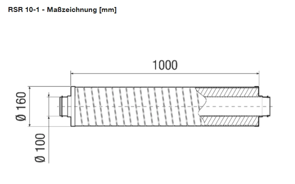 Maico Rohrschalldämpfer RSR 10-1