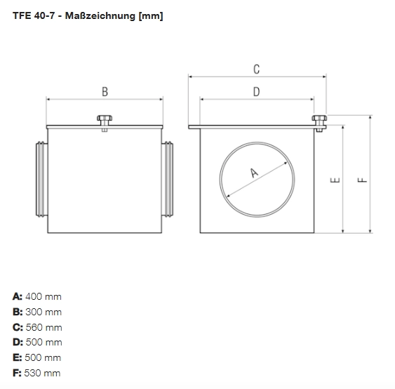 Maico Luftfilter TFE 40-7