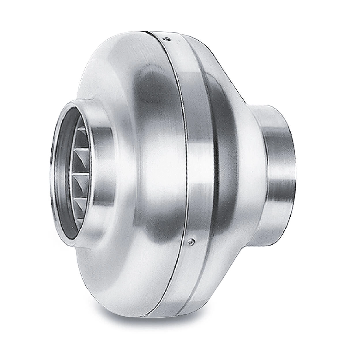 Helios Radial-Rohrventilator RR 100 A, 230V einstufig (Metallgehäuse) HE/RR/100/A